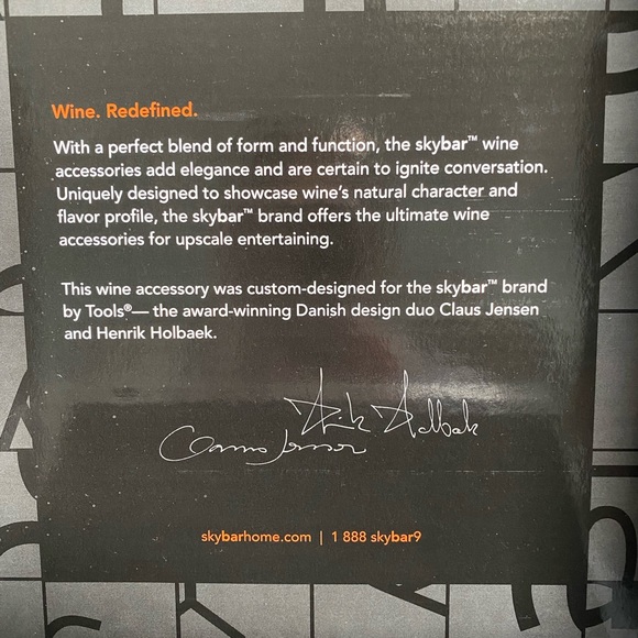 New, Sky Bar Wine Chill Drops - Picture 4 of 7